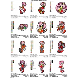 Sonic Embroidery Designs Collections 01